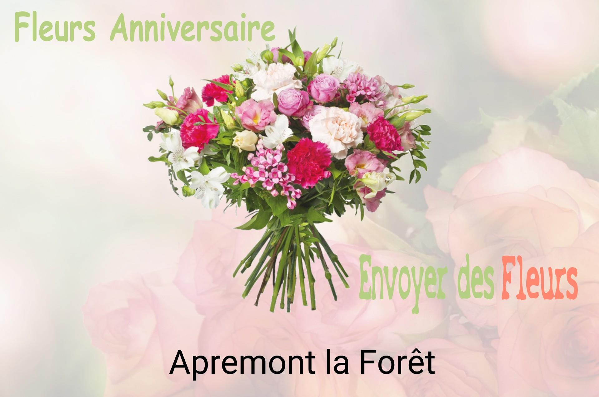 Bouquet de fleurs d’anniversaire livré à Apremont-la-Forêt