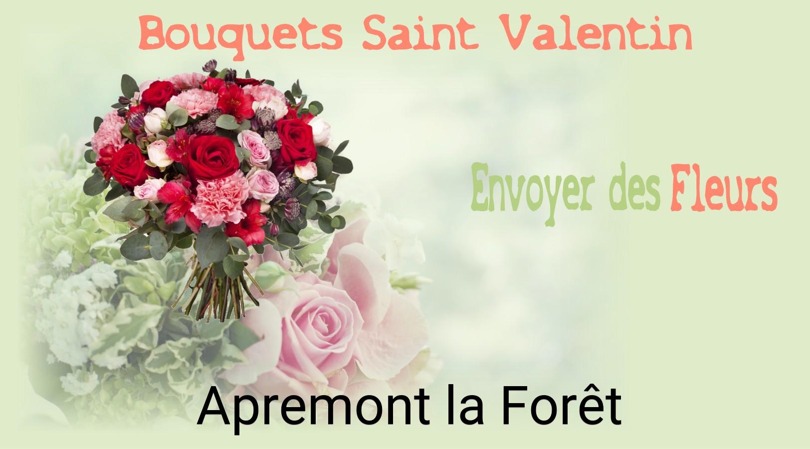 Roses de Saint-Valentin livrées à Apremont-la-Forêt